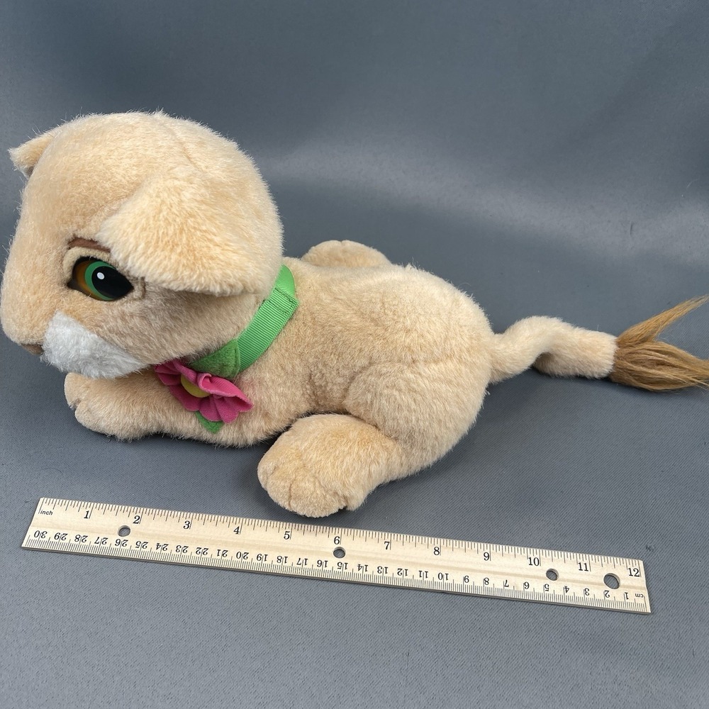 Vintage 1993 Lion King Nala Purring Plush Plush Works Good Condition VIDEO - Picture 11 of 12